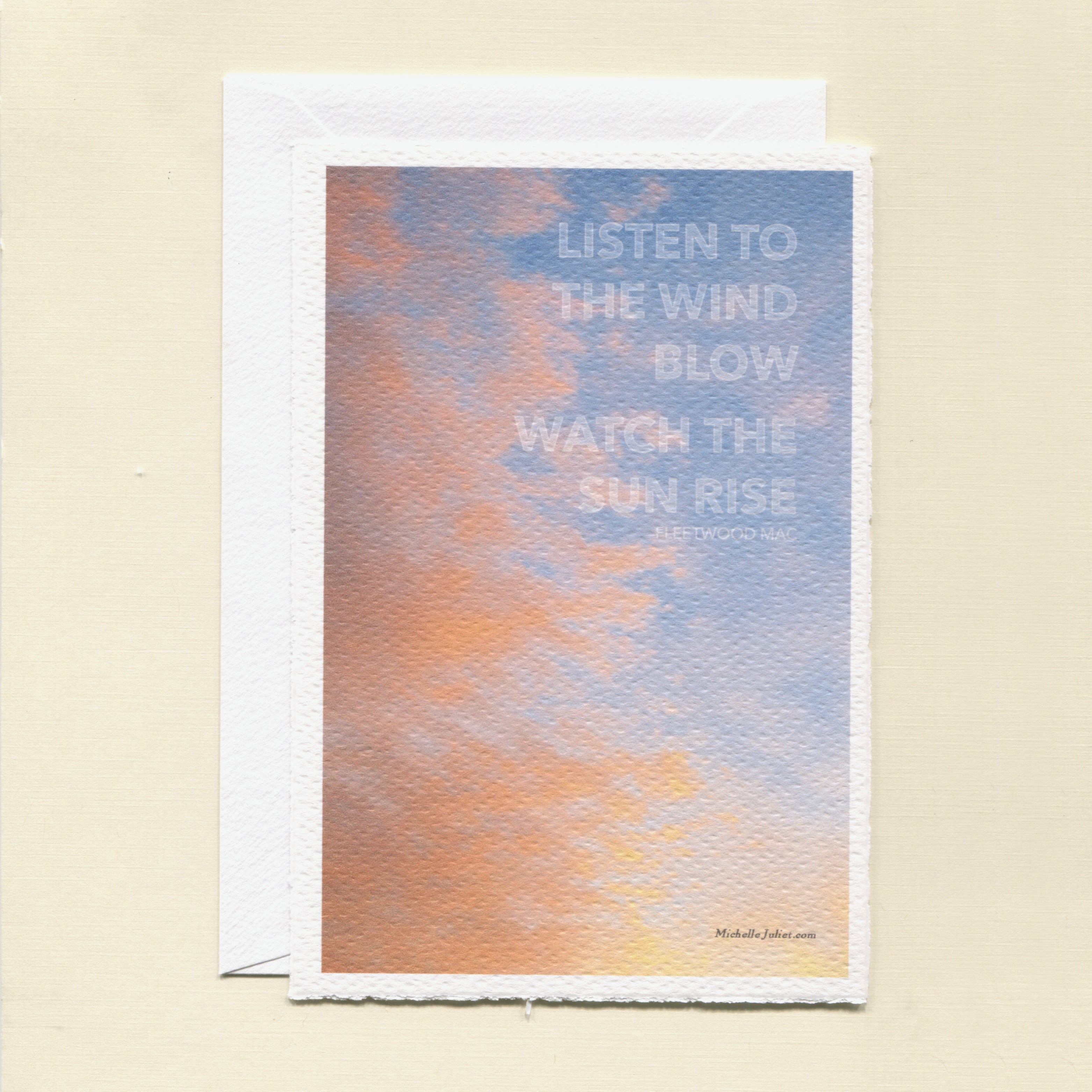 Listen to the wind blow Greeting Cards - Pack of 6