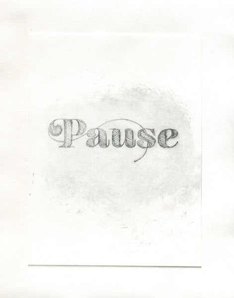 Pause Limited Edition Print