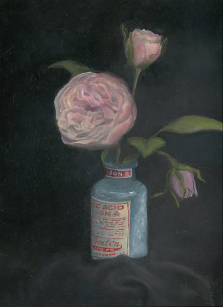 Peony in Poison Jar - SOLD