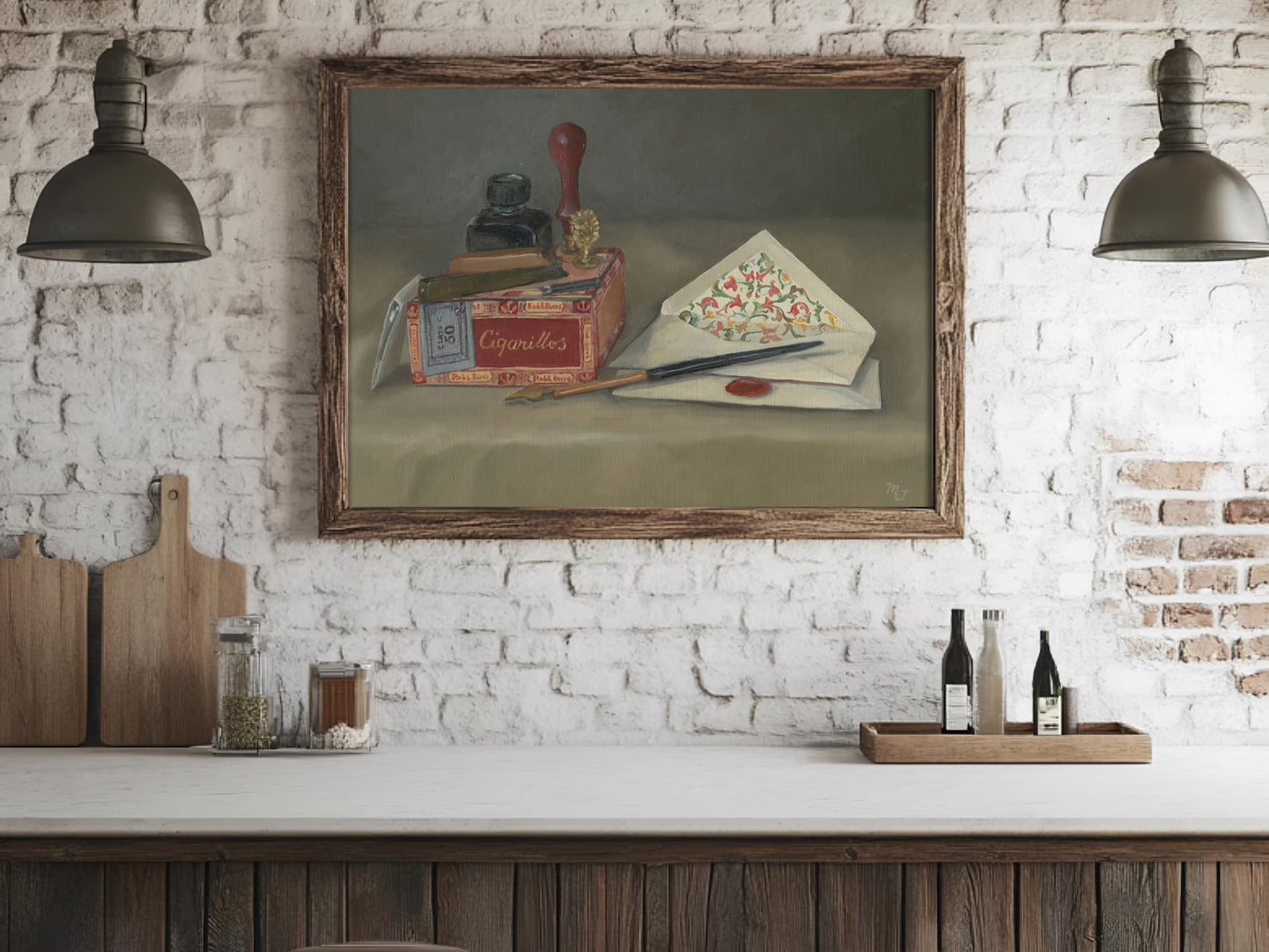 The Letters - Giclée Print