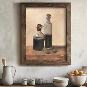 Provence Vinegars & Olives - Giclée Print