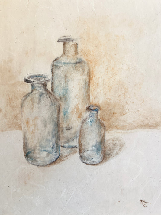 The Vintage Bottles I (OnPaper)