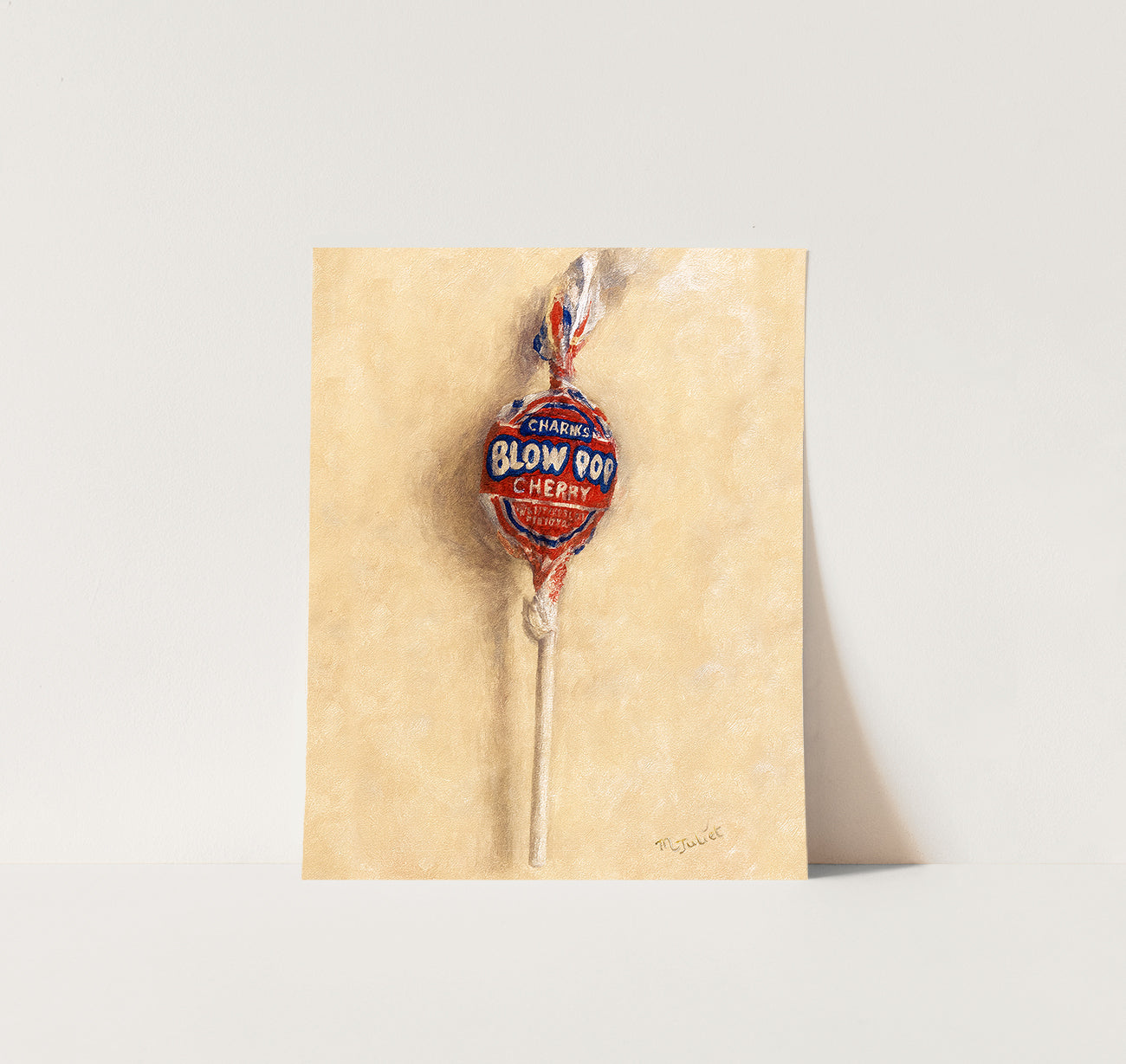 Blow Pop Painting - Giclée Print