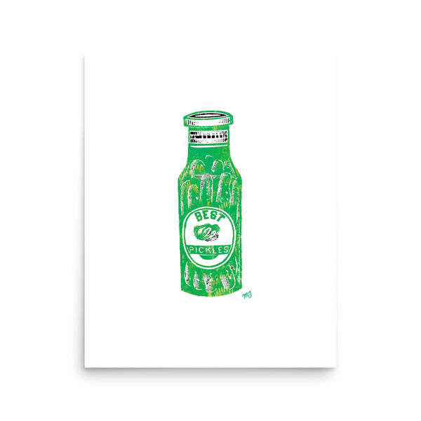 Best Pickled Art Print