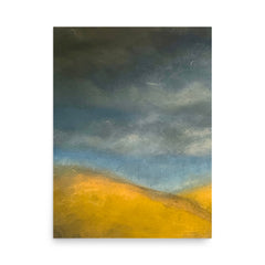 Golden Hills II Art Print