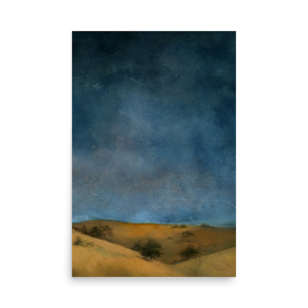 Oak and Hills XIV - Art Print