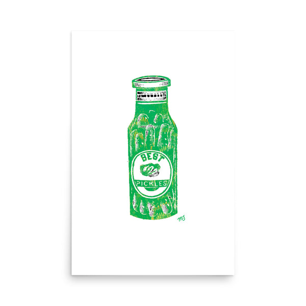 Best Pickled Art Print