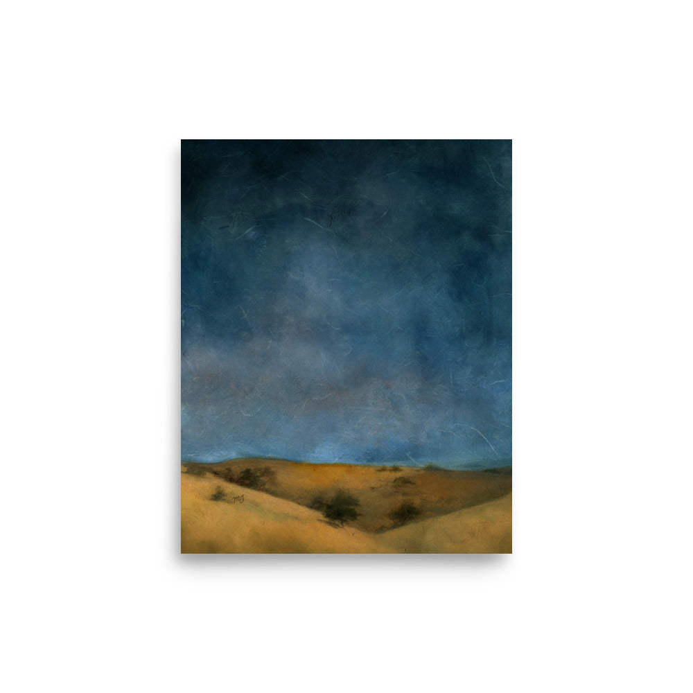 Oak and Hills XIV - Art Print