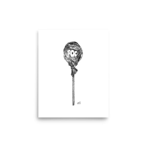 Tootsie Pop Art Print