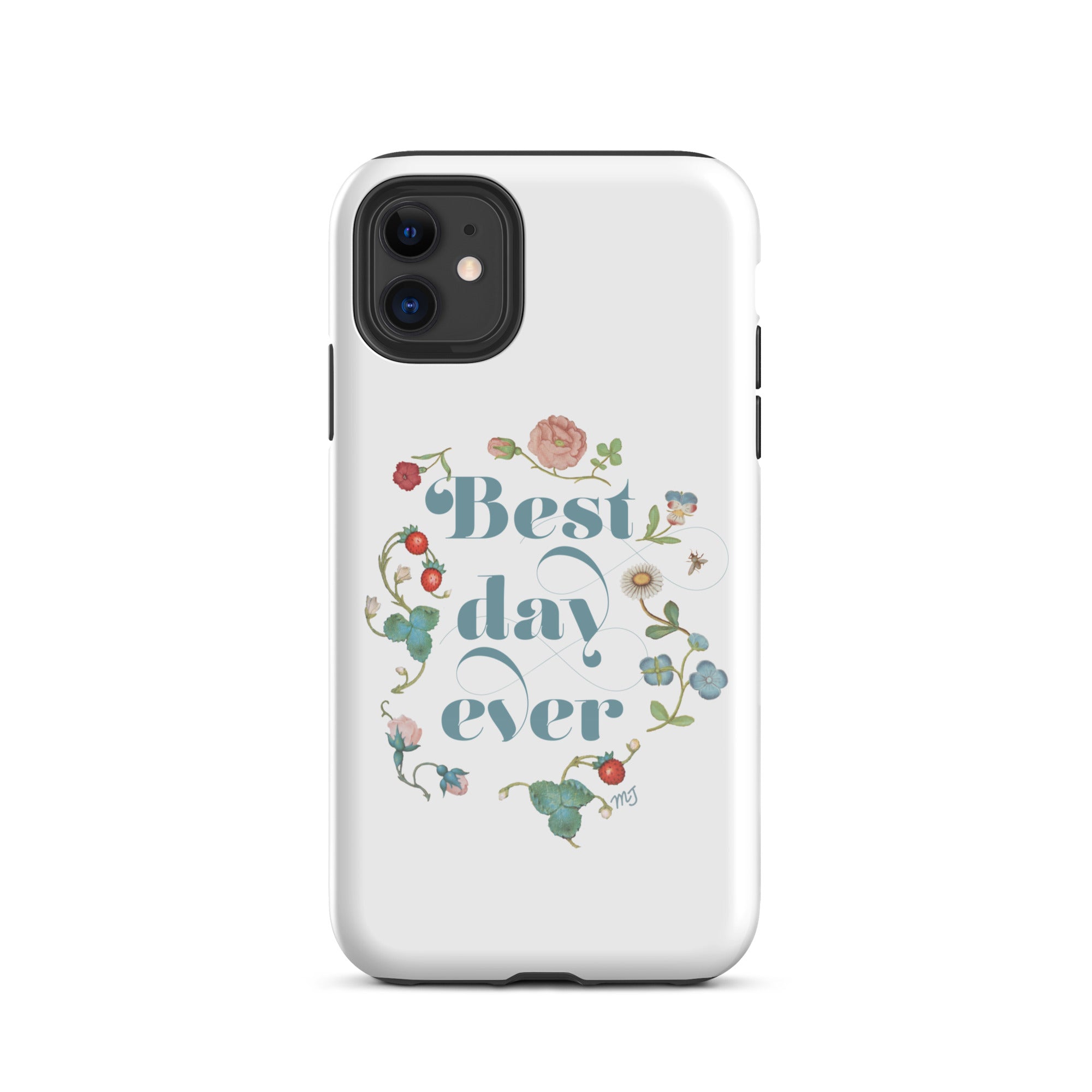 Best Day Ever Vintage Floral Tough Case for iPhone®