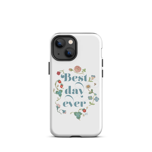 Best Day Ever Vintage Floral Tough Case for iPhone®