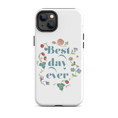 Best Day Ever Vintage Floral Tough Case for iPhone®