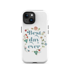 Best Day Ever Vintage Floral Tough Case for iPhone®