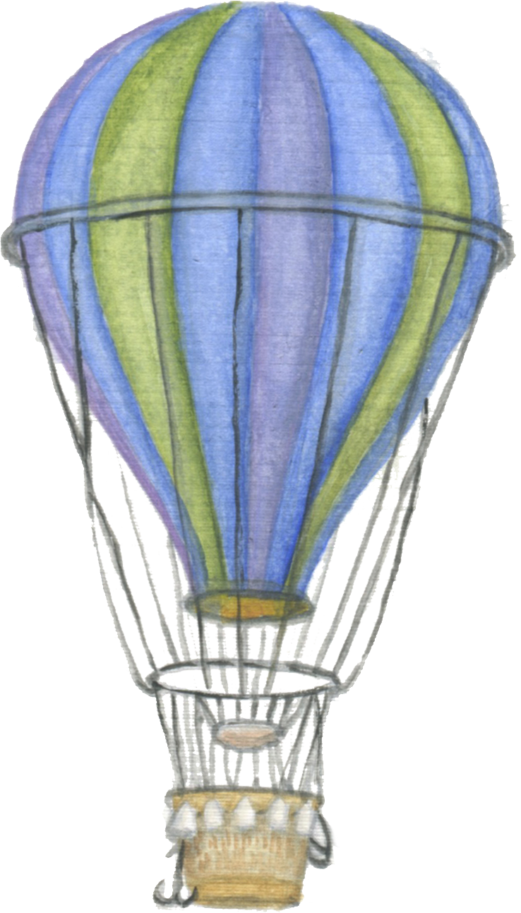 Hot Air Balloon downloadable artwork
