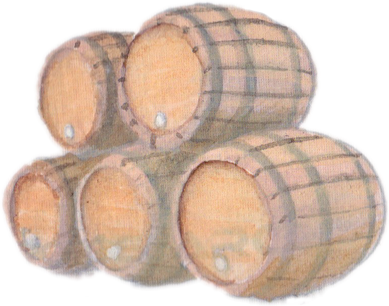 Wine Barrels downloadable artwork