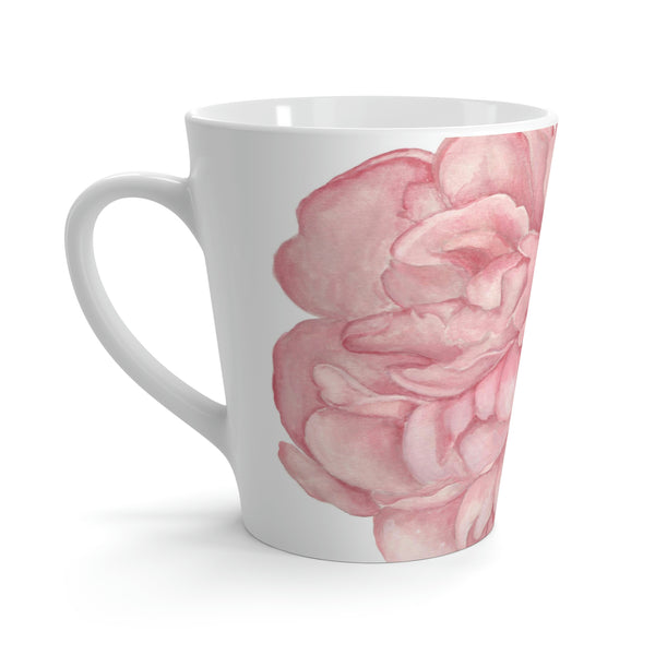 Watercolor Pink Peony Mug